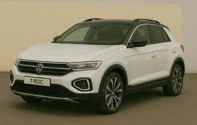 volkswagen TROC BLANC