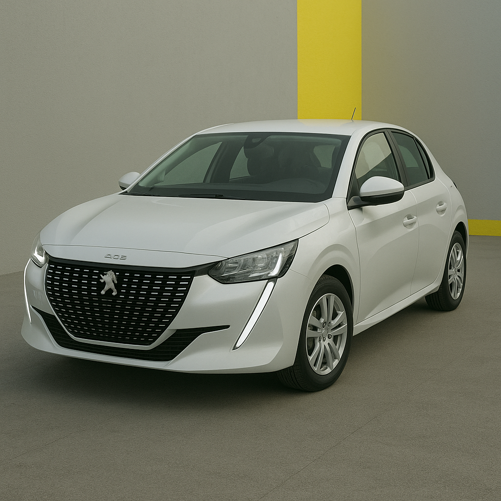PEUGEOT 208 BLANC