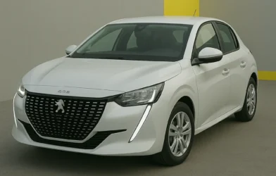PEUGEOT 208 BLANC