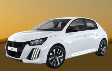 peugeot 208 blanche